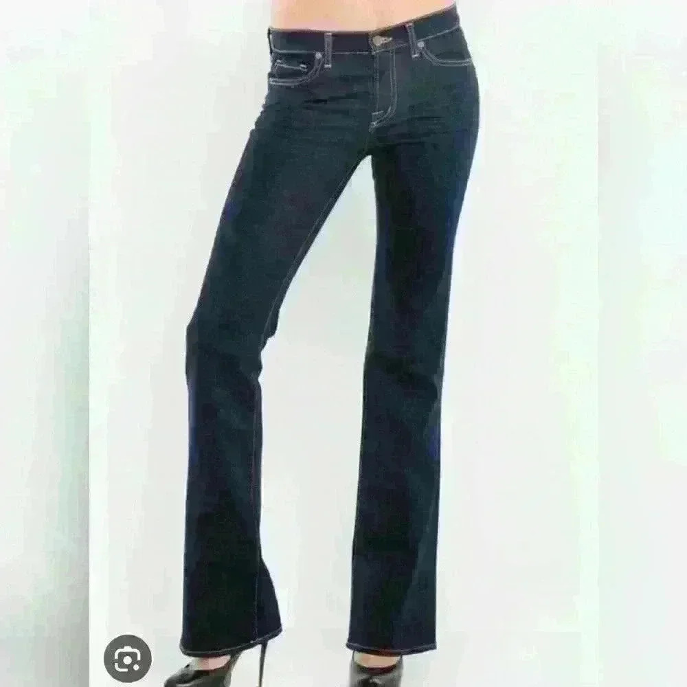 BEBE  FLAIR DARK JEANS SIZE 26